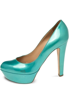 Sergio Rossi Vintage pre-owned leather pumps - Blue