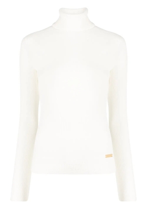 Balmain roll-neck merino-wool jumper - Neutrals