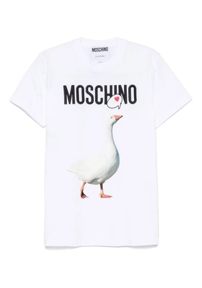 Moschino logo-print T-shirt - White