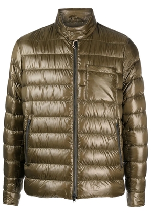 Herno quilted zip-up padded jacket - Green