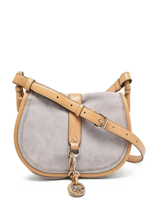 Michael Kors Vintage Jamie suede cross body bag - Purple