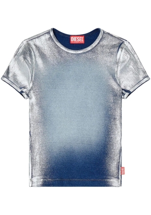 Diesel T-Ele-Long-Q1 T-shirt - Blue