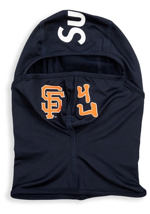 Supreme x MLB Kanji Teams 'San Francisco Giants - Navy' lightweight balaclava - Blue