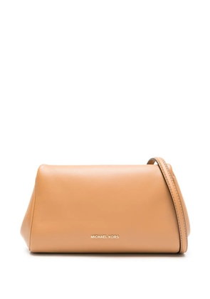 Michael Michael Kors Belle leather crossbody bag - Brown