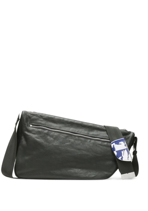 Burberry large Shield leather messenger bag - Green