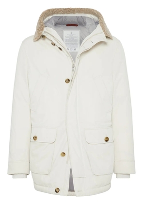 Brunello Cucinelli padded jacket - White