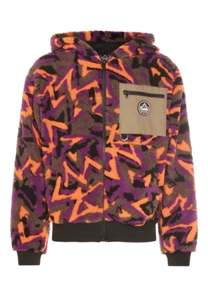 Mauna Kea zip-up hoodie - Purple