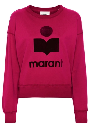MARANT ÉTOILE Mobyli logo-print sweatshirt - Pink