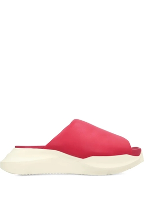 Rick Owens Geth puffer slides - Red