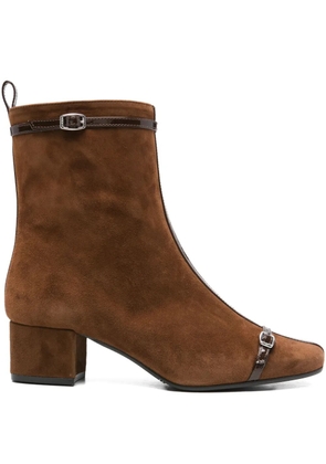 Carel Paris 45mm Start suede boots - Brown