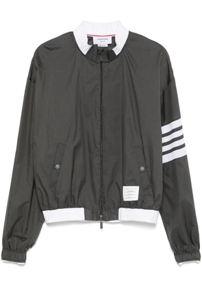 Thom Browne 4 Bar Stripe lightweight jacket - Grey