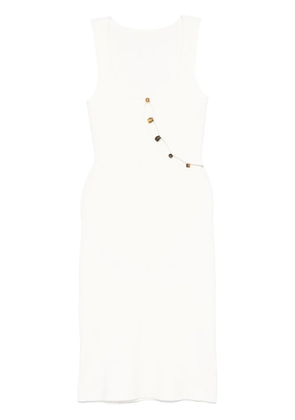 SIR. cut-out detailed dress - White