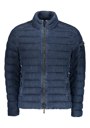 Moorer padded denim jacket - Blue