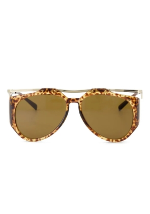 Saint Laurent Eyewear Amelia sunglasses - Brown