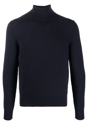 Maison Margiela high-neck cashmere jumper - Blue