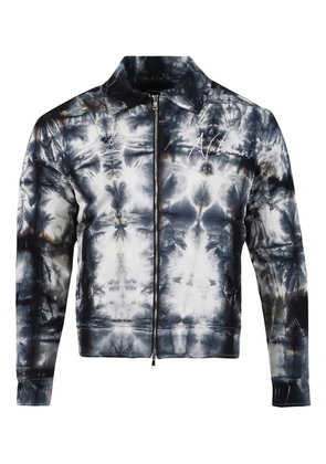 Nahmias tie-dye padded jacket - Blue