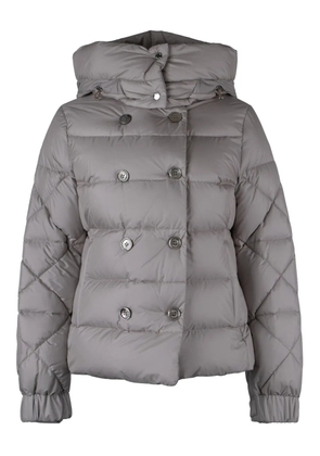 Moorer Collina hooded jacket - Grey