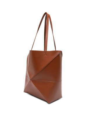 LOEWE medium Puzzle Fold shoulder bag - Brown