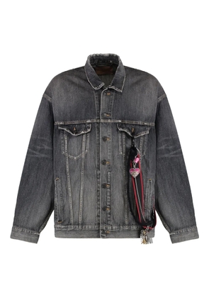 Balenciaga Charms denim jacket - Black