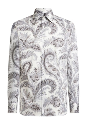 ETRO paisley-print shirt - Grey