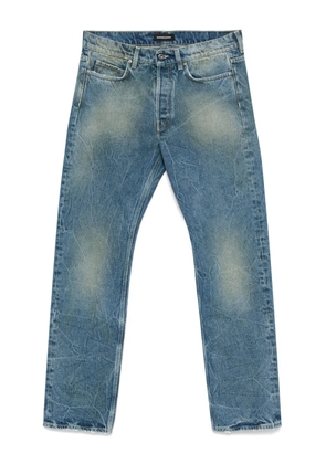 Salvatore Santoro logo-patch jeans - Blue