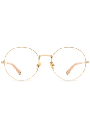 Chloé Eyewear round-frame glasses - Gold