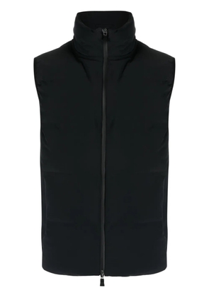 Herno zip-up puffer gilet - Blue