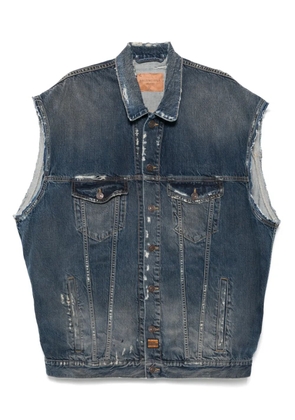 Balenciaga denim gilet - Blue