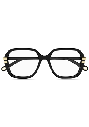 Chloé Eyewear logo-print glasses - Black