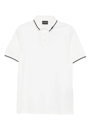 Emporio Armani cotton polo shirt - White