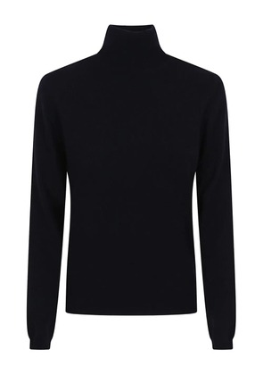 Allude high-neck cashmere sweater - Blue