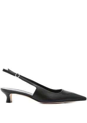 Aeyde 35mm Catrina slingback pointed-toe pumps - Black