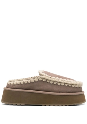 Mou Eskimo Bold slippers - Grey