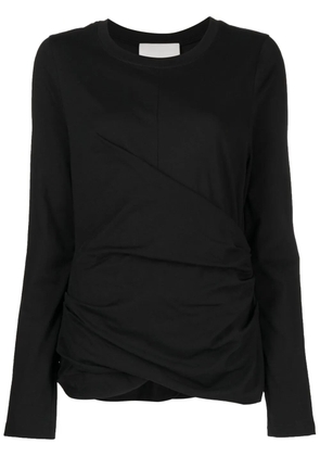 3.1 Phillip Lim wraparound style T-shirt - Black
