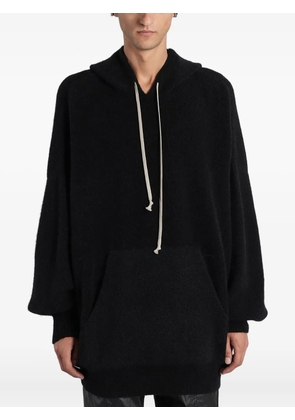 Rick Owens pocket-detail hoodie - Black