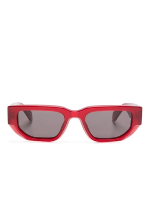 Off-White Eyewear Greely geometric-frame sunglasses - Red