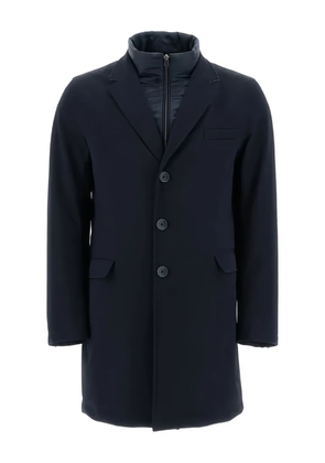 Herno single-breasted coat - Blue