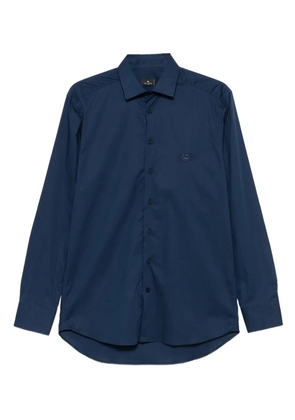 ETRO long-sleeve button-down shirt - Blue