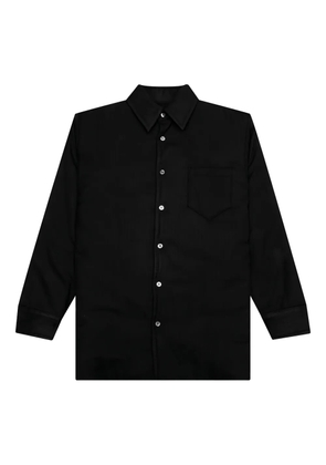 Maison Margiela pocket button-down shirt - Black