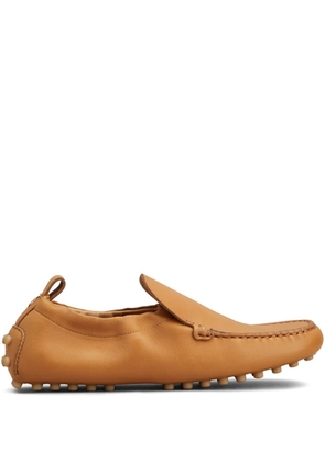 Tod's leather loafers - Brown