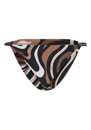 PUCCI patterned bikini bottom - Black