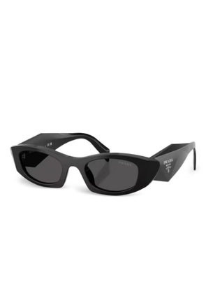 Prada Eyewear geometric-frame sunglasses - Black