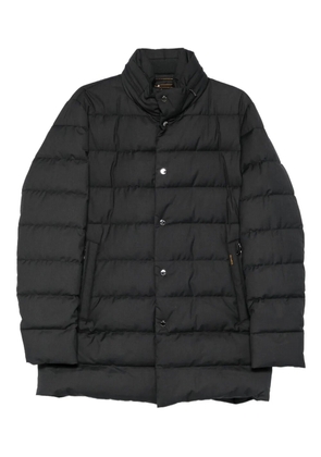 Moorer buttoned padded coat - Grey