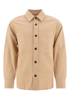 A.P.C. heart-pocket button-down shirt - Neutrals