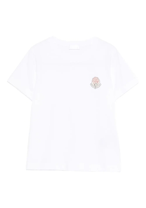 Moncler logo-detail crew-neck T-shirt - White