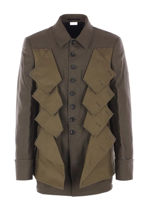 Comme des Garçons Homme Plus single-breasted jacket - Green