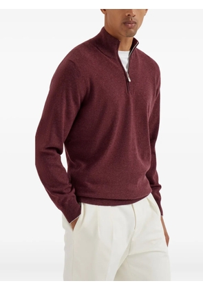 Brunello Cucinelli cashmere sweater - Red