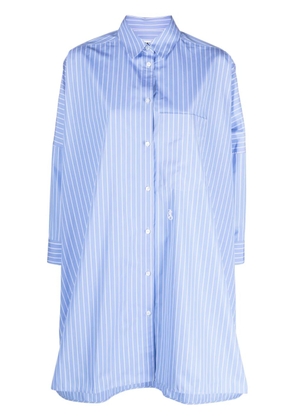 Jil Sander striped cotton shirt - Blue
