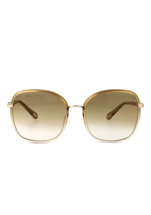 Chloé Eyewear square-frame sunglasses - Brown