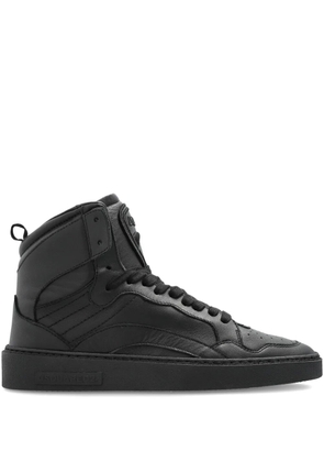 DSQUARED2 high-top leather sneakers - Black